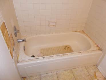 Bathroom mold removal