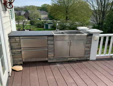 Photos by Honey Brook Custom Carpentry LLC #6 Outdoor beverage station