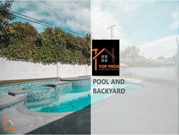 Pools and Backyard