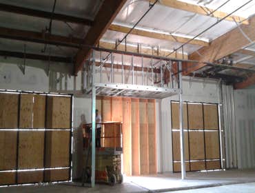 Cerritos, CA OFF BROADWAY SHOES T.I Project, Metal Framing, Drywall, Installed Doors, FRP....