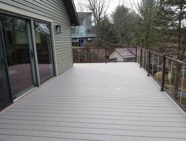 Azek composite deck
