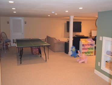 Buttonwood Rd Finish Basement w/ custom bar