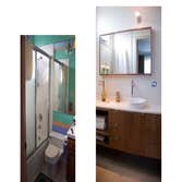 Before and After A selection of our residential renovations. Interior and Exterior.