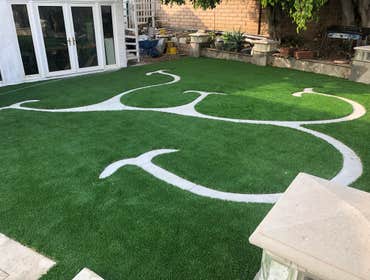 Turf Design/Concrete Edging - Chatsworth