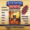 Aaron Richardson Construction logo