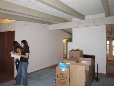 mid-century modern interior remodel