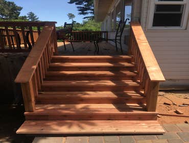 Front stairs