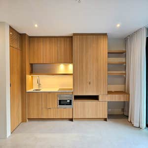 Photos by Axmis Construction #1 This project focuses on converting a garage into an Accessory Dwelling Unit (ADU) nestled in the Hollywood Hills...