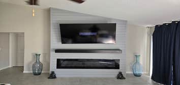 Shiplap Fireplace