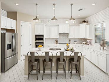 Luxury Urban This urban luxury home features many unique finishes to the downtown Phoenix area. The kitchen boasts finishes such as concrete counters,