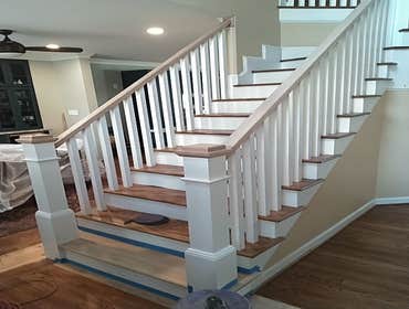 Stair Railing Update