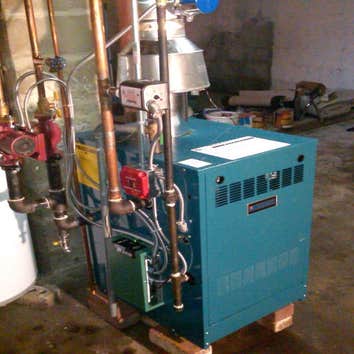New gas boiler, replacing oil