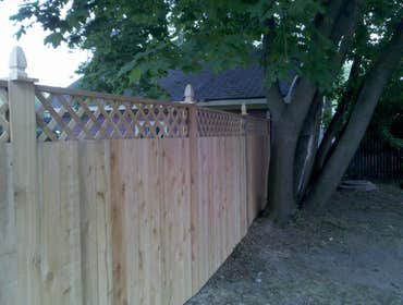 Wood Fence