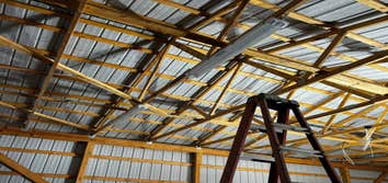 Full Service & Electrical Fit Out of Pole Barn Garage