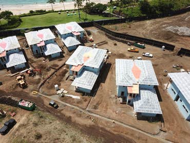 Project in Maui We are building (8) Custom high-end Beach Cottages, (2) two story Villa's with 6 units each. Also, in line after the existing hotel sit