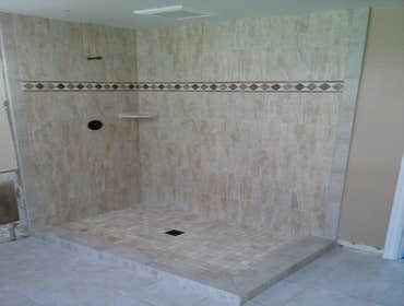 Master bathroom shower Master bathroom shower