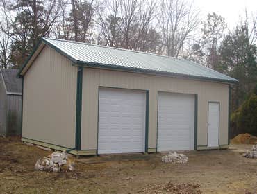 Photos by Pioneer Pole Buildings #1 40’ W X 60’ L X 12’ H