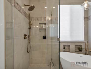 Photos by Remodel Masters #1 Guest + Master bathroom complete remodel