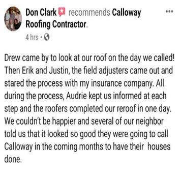 Calloway Roofing LLC