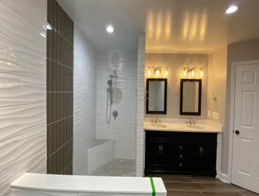 Photos by JPM Construction LLC & Handyman Services #2 Full Bathroom Remodeling; Involve Construction, Demolition, Carpentry, Electrical, plumbing, Dryw