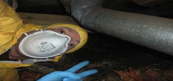 Ducts We are not afraid to crawl in tight spaces to make sure you ducts are properly installed.