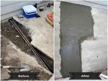 Drain line repair