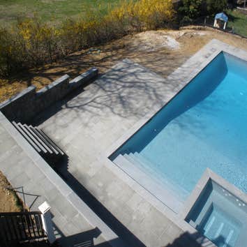 Patricks Pools Photos Patrick's Pools Inc is a swimming pool contractor serving Eastern Long Island. We specialize in elite gunite and vinyl pool insta
