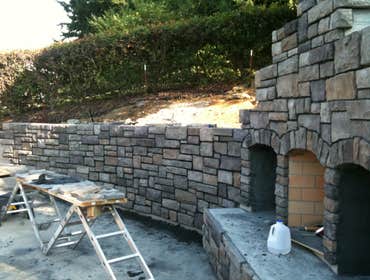 Gresham outdoor living space This is a large outdoor living space project designed and built by the company President Shawn Ladd