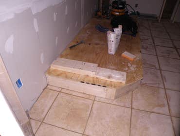 Photos from Vh improvement inc transforms a room in the basement into a media room