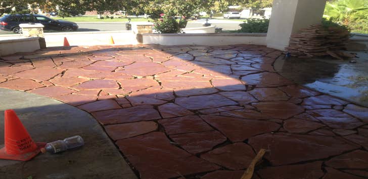 Flag stone Work