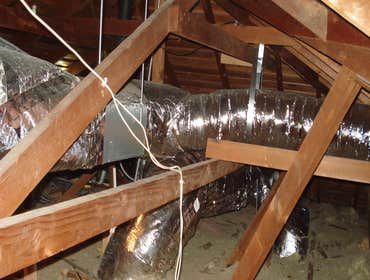 FUJITSU minisplit system duct less 3 indoor units Slim Duct ducted out. FUJITSU Mini Split Duct Less Installation With Ducting With Fujitsu Halcyon HFI