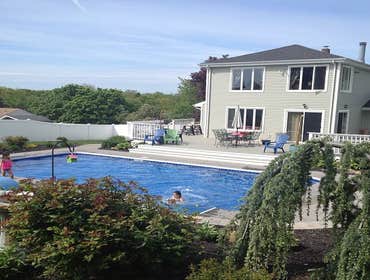 Photos by Dunn Landscape Construction #1 After initial pool installation provide all hardscape including retaining walls, pool deck, walkways and plant