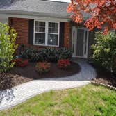 Walkway and landscaping in Laurel, MD We used contrasting colors and pavers to make this walkway and landscape pop!
