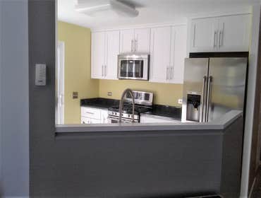 kitchen remodel and paint the condo. carolstream IL.
