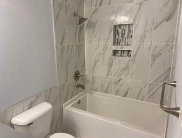 Bathroom remodel.