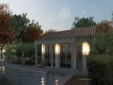 Photo(s) from Mark Brooklyn Design Percival Pool House