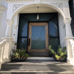 House remodel entrance