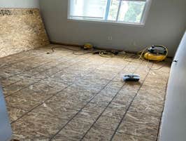 Full house flooring job