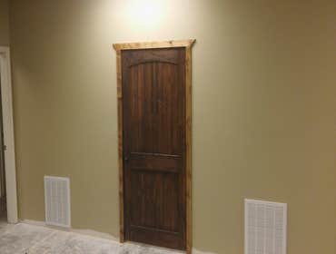 Nice door to enhance interior