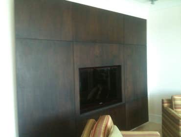 Floating panels storage