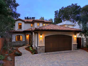 Menlo Park Custom New Home This beautiful new home is extremely well-constructed and designed for modern living with large rooms and abundant storage t
