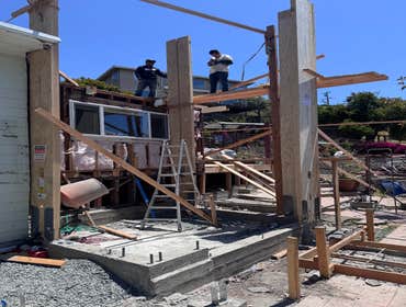 Richmond Home Extension Home add on project in Richmond, CA.