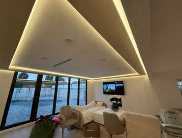 LED Hanging Ceiling Installation