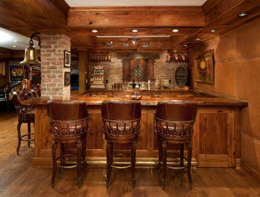 Bar Area in Basement