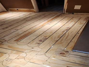 Infloor Radiant Heat Retrofit - Auburn