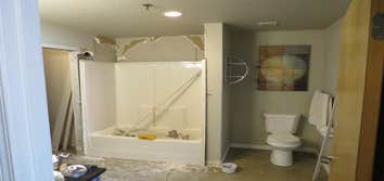 Walk in Shower Conversion (BEFORE)
