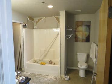 Walk in Shower Conversion (BEFORE)