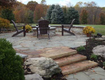 Photo(s) from Garden Architecture, LLC A Casual Outdoor Living Area
