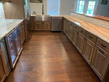 Basement Bar and Kitchen