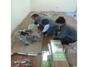 Laminate Installation This is the one of many floors we have installed